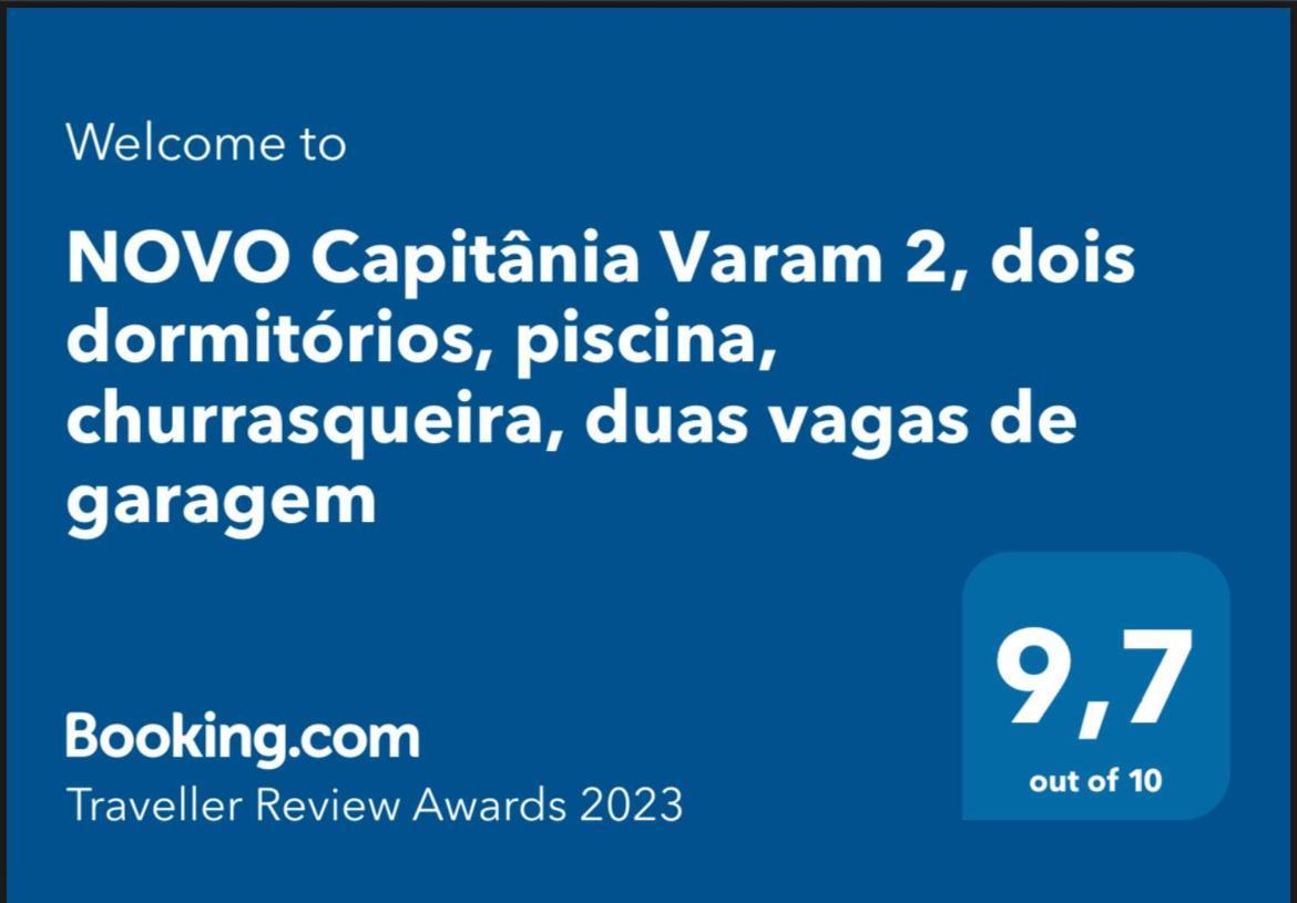 Novo Capitania Varam 2, Dois Dormitorios, Piscina, Churrasqueira, Duas Vagas De Garagem 瓜鲁雅 外观 照片